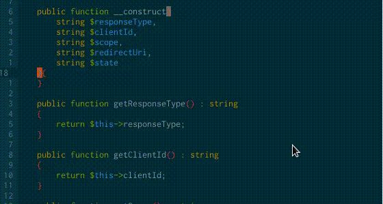 Vim open line